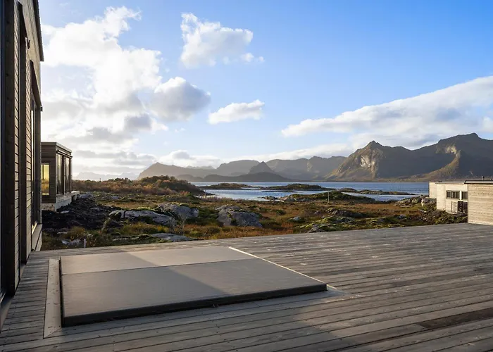 Lyngvaer Serene - Jacuzzi & Sauna - No 09 Сasa de vacaciones Kleppstad